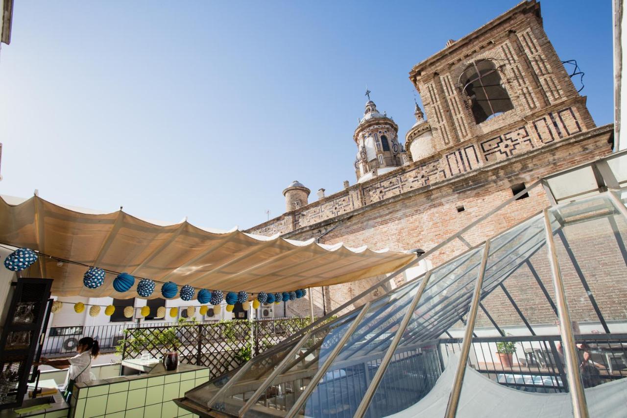 Joy Setas Coworking Hostel Sevilla Bagian luar foto